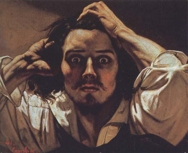 Gustave Courbet Self-Portrait The Desperate Man Sweden oil painting art